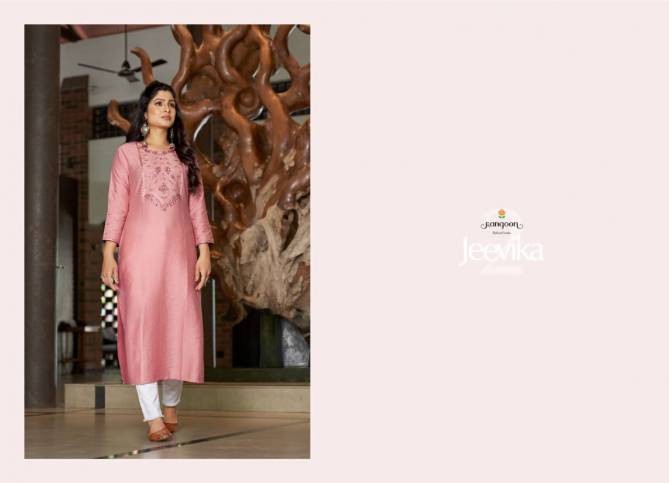 Rangoon Jeevika 2 Ethnic Wear Fancy Designer Latest Kurti Collection